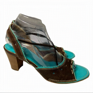 ALBERTO fermani leather heels